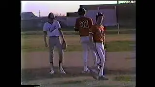 1984 Woodlake Baseball Vs. Kings Christian, Strathmore
