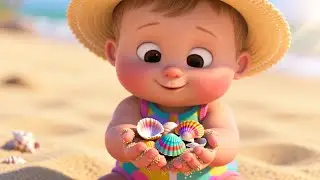 Beach Treasure Hunt 🏖🪣 | Kids Adventure & Learning Video | Fun Preschool Adventure
