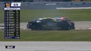 Race 1 Ajay Giddy / Lucas McGill Crash - Bridgestone Toyota GR86 - New Zealand Grand Prix