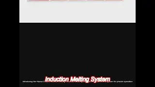 0.5ton induction melting furnace with advanced plc control system