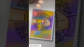 Digital illustration with mandala art #ibispaintx #mandalaart #digitalmandala #illustration #art