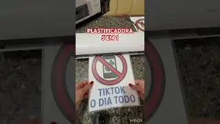 Plastificadora APP-TECH #plastificadora #apptech #recursospedagogicos #professor  #educa&ccedil;&atilde;oinfantil