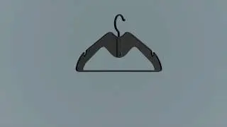 COMPACT HANGER, The World's most space saving hanger with adjustable hook on 3 levels.