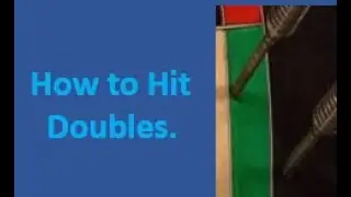 How to play darts 6# - How to hit a double.