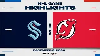 NHL Highlights | Kraken vs. Devils - December 6, 2024