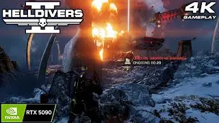 Helldivers 2: 4K Gameplay No Commentary ULTRA Settings | RTX 5090 P1075