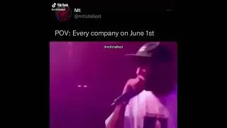 POV: every company on June 1st