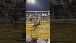 Thrilling Saddle Bronc Riding Spectacle at Cowtown Rodeo