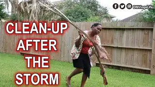 Cleanup After Tropical Storm Nicholas Damage | Unboxing Amazon Orders | DNVlogsLife
