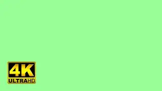 MINT GREEN screen 🌈 led lights 10 hours - 4k