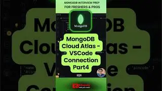 MongoDB Cloud Atlas - VSCode Connection #MongoDB Atlas VS Code