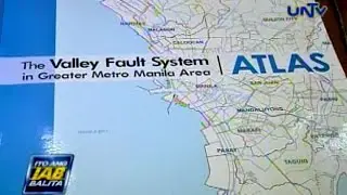 Updated valley fault system atlas, inilunsad ng PHIVOLCS