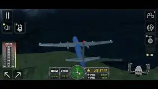 Flight simulator 2018 || Crash plane Video Game ||