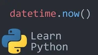 Datetime Python Programming Tutorial