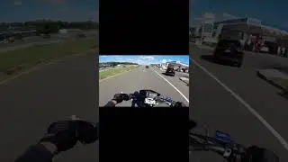 Angry Driver Almost Hits Motorcyclist!