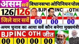 Assam assembly election opinion poll 2026| assam election 2026, who will win? BJP vs CONGRESS