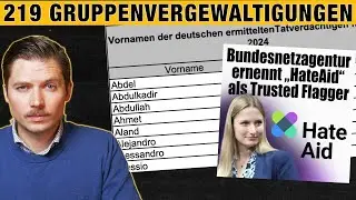 HateAid wird Trustedflagger, NRW 219 Gruppenvergewaltigungen - DAS sind die Vornamen! Morgenstern