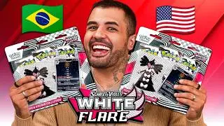 ABRI A CAIXA ESPECIAL BRASILEIRA E AMERICANA DE WHITE FLARE E N&Atilde;O ACREDITO NO QUE VEIO NA BRASILEIRA