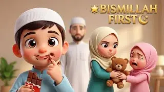 Hamza Hamza Yes Baba | Islamic Kids Song on Good Manners & Bismillah