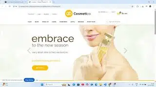 Cosmetic &ndash; Modern Responsive Beauty Shop Template for Skincare & Makeup Stores