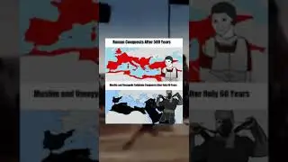 ROMAN vs MUSLIM Conquest in History | #shorts