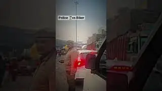 Police👮&zwj;♀️vs Bikers KTM RC200 #ktmrc200modified #police #onroad