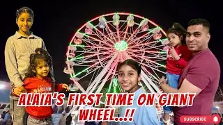 ALAIA'S FIRST GIANT WHEEL RIDE!! 😱|  Goan Vlogger | Konkani Vlogs #goanvlogger #konkanivlogs
