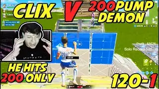 Clix FINALLY LOSES His His 120 - 0 Record To This Controller Player in a 1V1 Build Fight