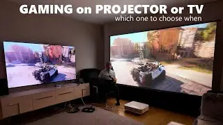 Projectors vs TVs for Gaming: Which is Best?