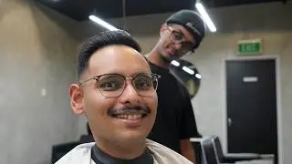 30-Minute Full Men’s Haircut ✂️ (No Talking, Real Barber Sounds!)