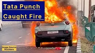 New Tata Punch Caught Fire- Who's responsible??