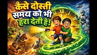 कैसे दोस्ती समय को भी हरा देती है | Time Travel Mystery Cartoon Hindi