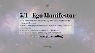 5/1 Ego Manifestor Human Design + Gene Keys Reading
