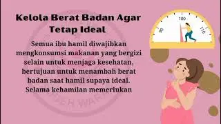 TIPS SEHAT UNTUK IBU HAMIL