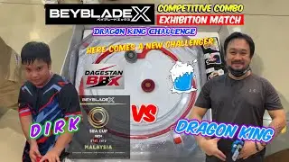 The Dragon King VS SEA Cup PH Jr Rep: Dirk | Beyblade X Competitive Exhibition Match ベイブレードエックス