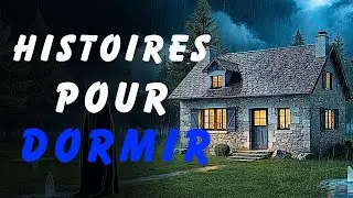 Histoires Vraiment Effrayantes Pour Dormir | Sons de Pluie | Écran Noir | Vol.20