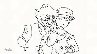 TF2 OC x Scout (animation practice)