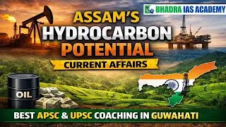 Assam's Hydrocarbon Potential | Current Affairs | Best APSC & UPSC Coaching in Guwahati
