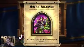 Mecha Jaraxxus Unlocked Live Stream - Hearthstone
