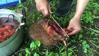 Moe sol hunting and cooking