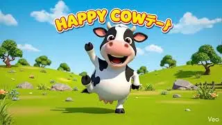 Cute Cow 3D Cartoon 🐄 | Baby Cartoon Shorts