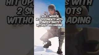 Hit opponents with 2 sniper shots without reloading (C6S2) #fortnite #chapter6season2 #flipartz