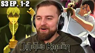 JJK IS SO BACK! YUTA VS YUJI! | Reaction & Analysis to Jujutsu Kaisen Season 3 Episode 1 & 2