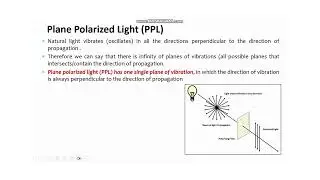 Plane Polarized Light vs. Crossed Polarized Light