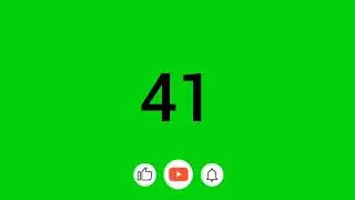 Number 41 @GSVFD Green Screen Template free SUBSCRIBE YouTube logo downloads