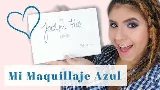 MAQUILLAJE EN AZUL (Paleta de Jackly Hill) / AgapeMakeup