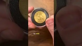 A low mintage coin with an even lower survival rate! #gold #coincollecting #coins #silver #currency