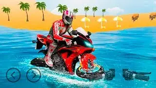 Water Surfer Moto Bike Race by Grace Games Studio Android Gameplay