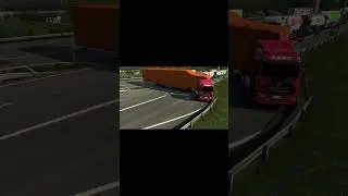 The maximum U-turn of a 38-meter truck