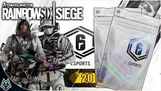 Can we get all 17 Esport Pack items in Rainbow Six Siege?
